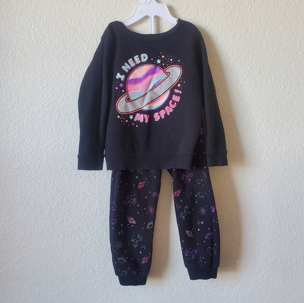Garanimals Girls 3T Matching Space Outfit